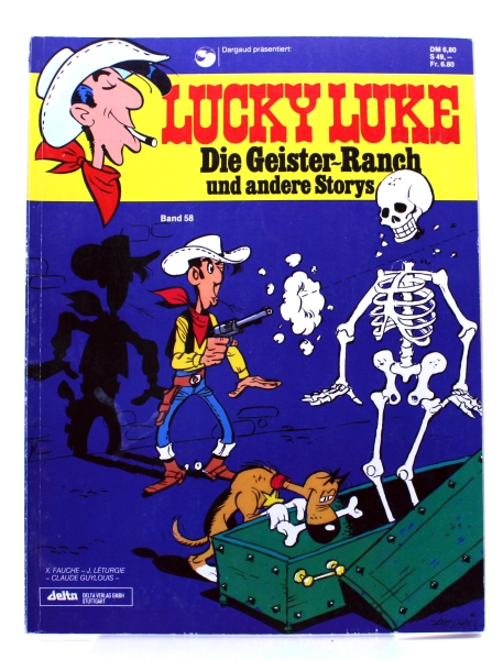 Lucky Luke Comic Album (Softcover) Nr. 58: Die Geister-Ranch und andere Storys von Ehapa